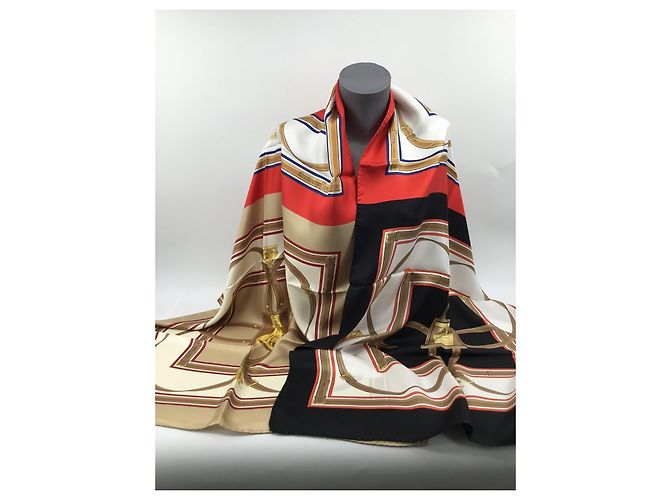 BURBERRY - Collezionista - Stola - 210X70 CENTIMETRO - 100% soie Multicolore - vista 9