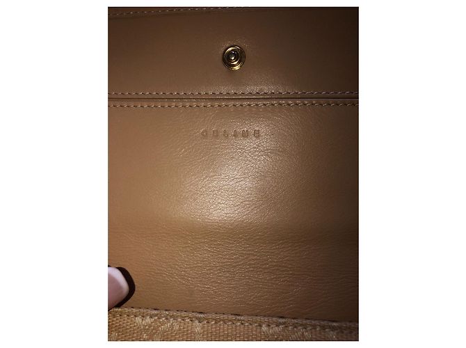 Céline Geldbörse Beige Stoff - Ansicht 3