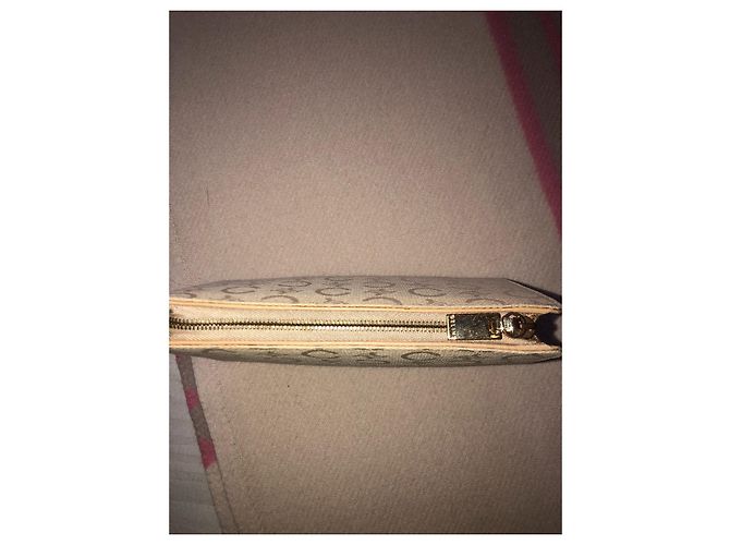 Pochette Céline Beige in Tessuto - vista 2