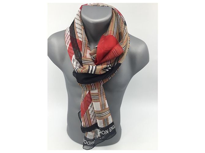 BURBERRY Lusso/VIP- 210X70 cm Panno Multicolore - vista 4