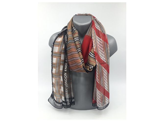 BURBERRY Lusso/VIP- 210X70 cm Panno Multicolore - vista 7