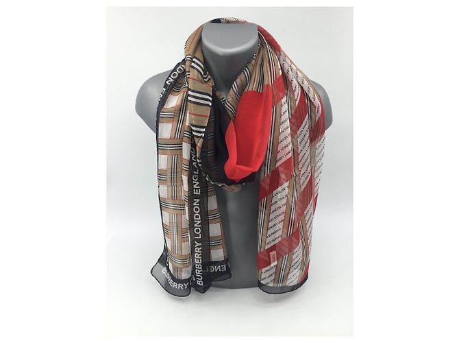 BURBERRY Lusso/VIP- 210X70 cm Panno Multicolore - vista 2