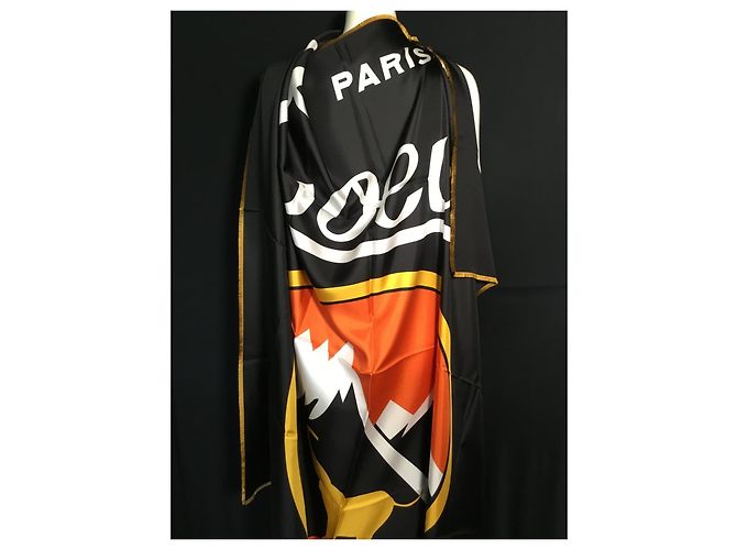 LOEWE PARIGI MADRID - 140X140 CENTIMETRO - 100% soie Nero - vista 10