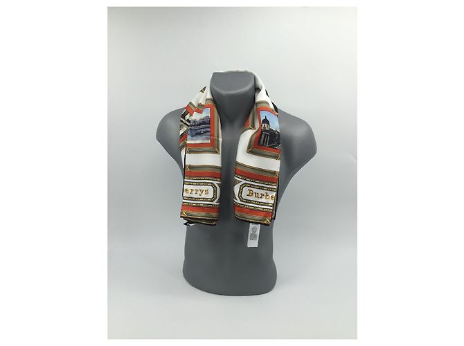 BURBERRY Collezione Archivi 90X90 CENTIMETRO - 100% soie Multicolore - vista 6