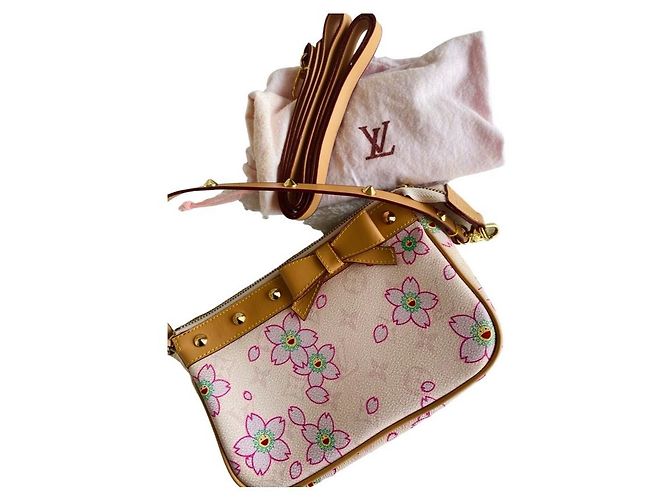 2003 LOUIS VUITTON TAKASHI MURAKAMI Rosa Beige Marrone chiaro - vista 13