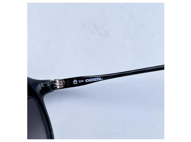 Carrera Occhiali da Sole Unisex Rotondi Vintage Neri Optyl Mint Mod 5354 58MM Nero - vista 5