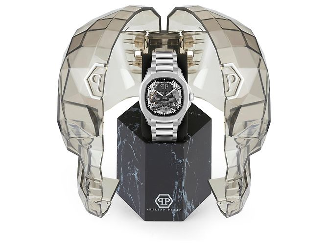 Orologio automatico Philipp Plein $keleton $pectre Argento Metallico - vista 4
