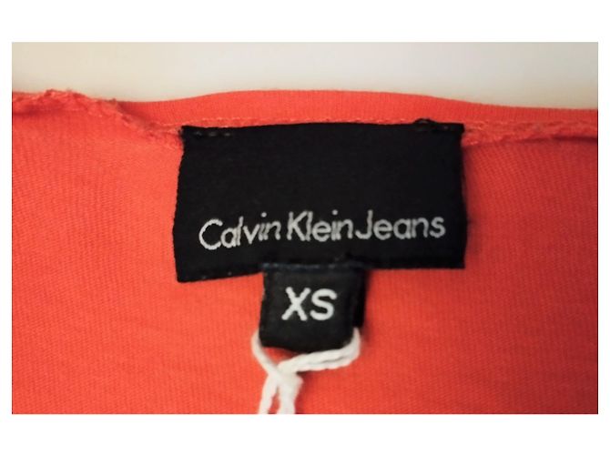 CALVIN KLEIN OBERTEIL TRENDIG U TURN SO COOL SO NATÜRLICH SO ICH TXS ODER T36 Orange - Ansicht 3