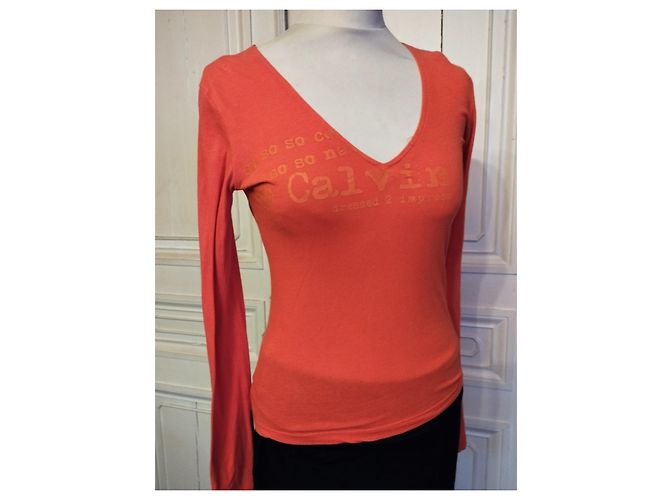 CALVIN KLEIN OBERTEIL TRENDIG U TURN SO COOL SO NATÜRLICH SO ICH TXS ODER T36 Orange - Ansicht 5