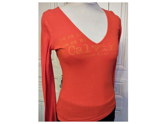 CALVIN KLEIN OBERTEIL TRENDIG U TURN SO COOL SO NATÜRLICH SO ICH TXS ODER T36 Orange - Ansicht 6