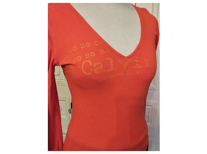 CALVIN KLEIN OBERTEIL TRENDIG U TURN SO COOL SO NATÜRLICH SO ICH TXS ODER T36 Orange - Ansicht 7