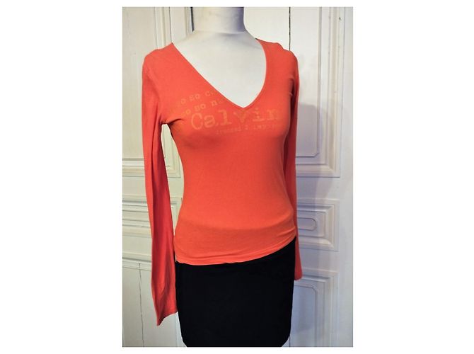 CALVIN KLEIN OBERTEIL TRENDIG U TURN SO COOL SO NATÜRLICH SO ICH TXS ODER T36 Orange - Ansicht 8