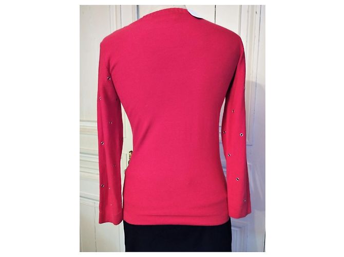 SONIA RYKIEL PIMAWOLLPULLOVER NIETEÖSEN T 36/38 Pink - Ansicht 3