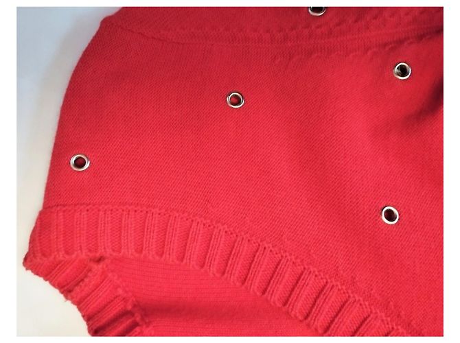 SONIA RYKIEL PIMAWOLLPULLOVER NIETEÖSEN T 36/38 Pink - Ansicht 4