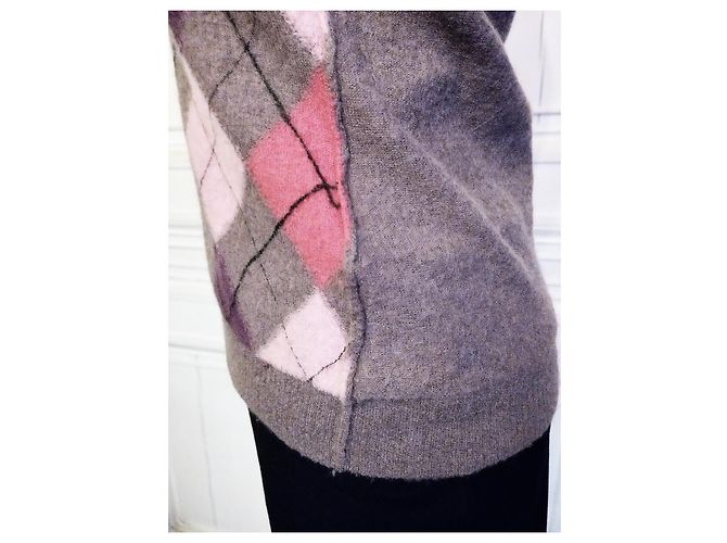 HUGO BOSS SWEATER TANK TOP LAMMWOLLE TM T36 /38 Haselnuss - Ansicht 6