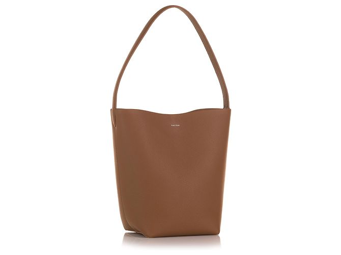 Bolso tote N/S Park marrón mediano de The Row - vista 2