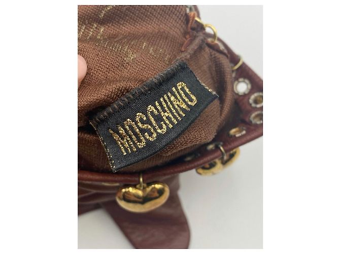 Moschino Handschuhe mit Herzen - Ansicht 4