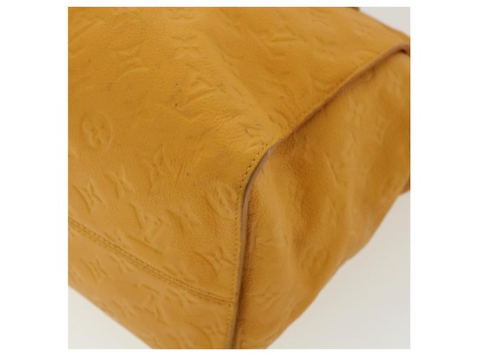 LOUIS VUITTON Monogram Empreinte Lumineuse Borsa a mano PM 2modo giallo M94324 35671 - vista 15