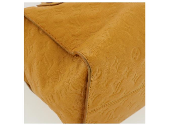 LOUIS VUITTON Monogram Empreinte Lumineuse Borsa a mano PM 2modo giallo M94324 35671 - vista 16