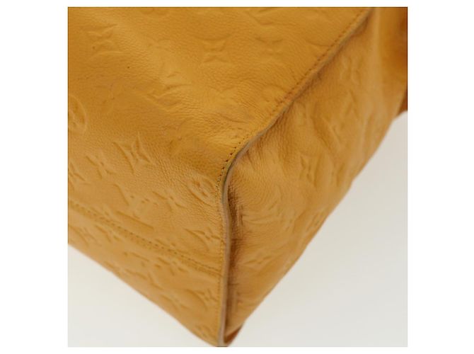 LOUIS VUITTON Monogram Empreinte Lumineuse Borsa a mano PM 2modo giallo M94324 35671 - vista 17