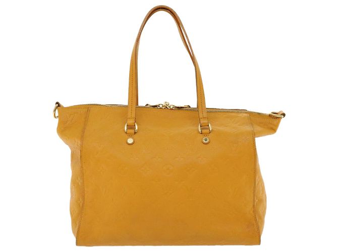 LOUIS VUITTON Monogram Empreinte Lumineuse Borsa a mano PM 2modo giallo M94324 35671 - vista 2