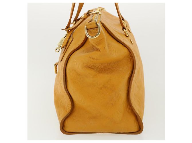 LOUIS VUITTON Monogram Empreinte Lumineuse Borsa a mano PM 2modo giallo M94324 35671 - vista 3