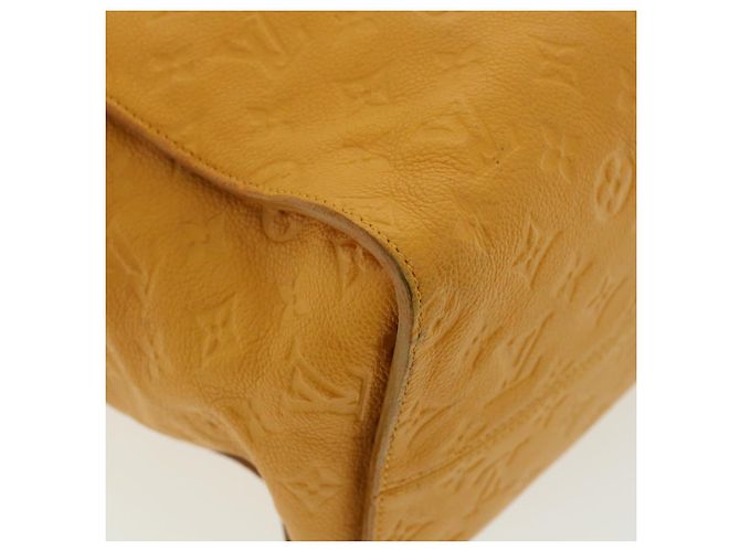 LOUIS VUITTON Monogram Empreinte Lumineuse Borsa a mano PM 2modo giallo M94324 35671 - vista 8