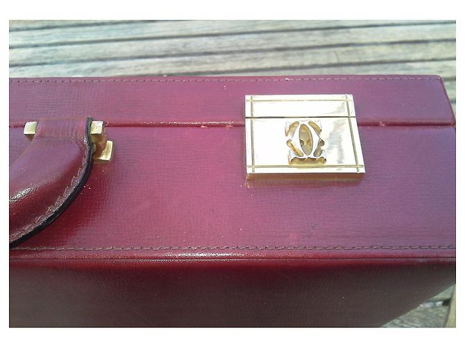 CARTELLA IN PELLE BORDEAUX MUST-HAVE DI CARTIER Bordò - vista 10