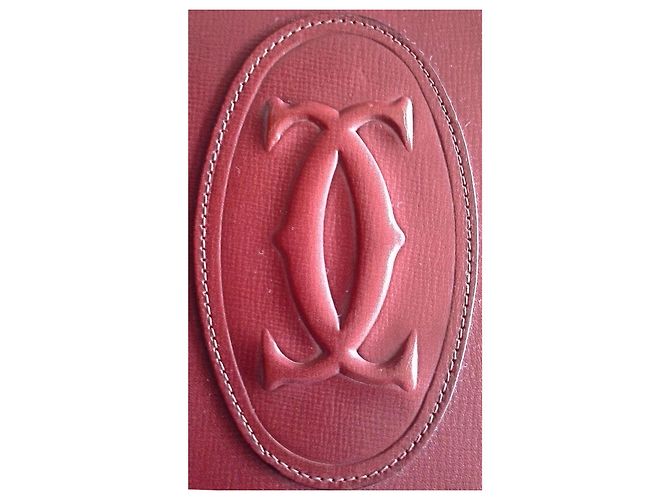 CARTELLA IN PELLE BORDEAUX MUST-HAVE DI CARTIER Bordò - vista 13