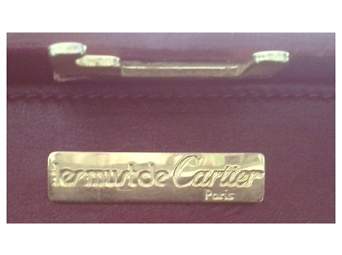 CARTELLA IN PELLE BORDEAUX MUST-HAVE DI CARTIER Bordò - vista 6