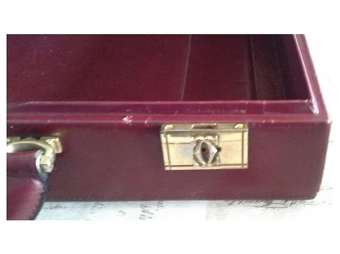 CARTELLA IN PELLE BORDEAUX MUST-HAVE DI CARTIER Bordò - vista 8