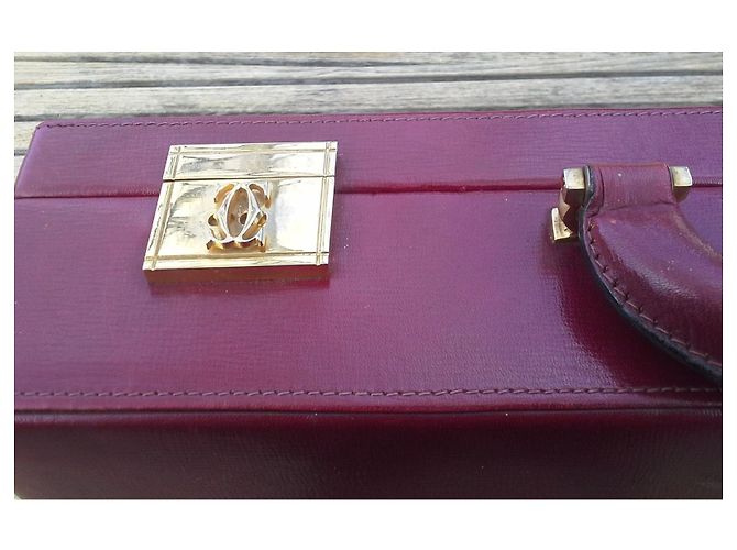 CARTELLA IN PELLE BORDEAUX MUST-HAVE DI CARTIER Bordò - vista 9