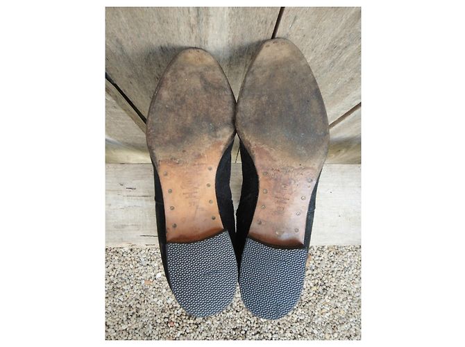 alte Balenciaga-Stiefel p 37 Schwarz - Ansicht 6