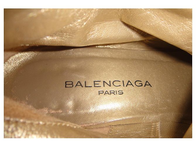 alte Balenciaga-Stiefel p 37 Schwarz - Ansicht 7