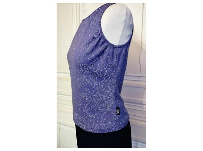 VERSACE TOP ARABESQUES MINI DIAMS RAINBOW TM ODER T 36/38 Lila - Ansicht 2