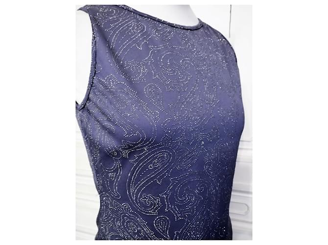VERSACE TOP ARABESQUES MINI DIAMS RAINBOW TM ODER T 36/38 Lila - Ansicht 8