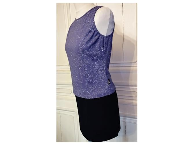VERSACE TOP ARABESQUES MINI DIAMS RAINBOW TM ODER T 36/38 Lila - Ansicht 9