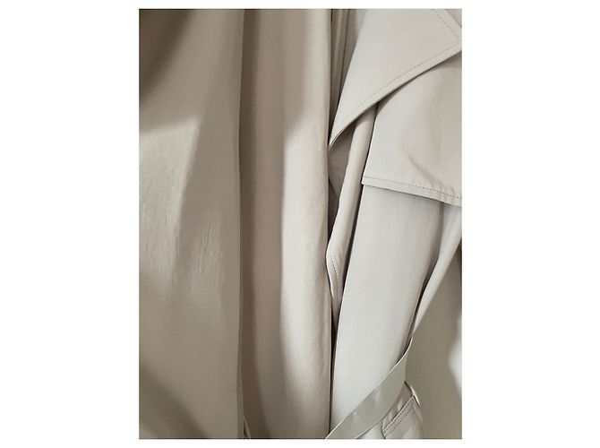 Gabardina Tara Jarmon Beige de Triacetato - vista 12