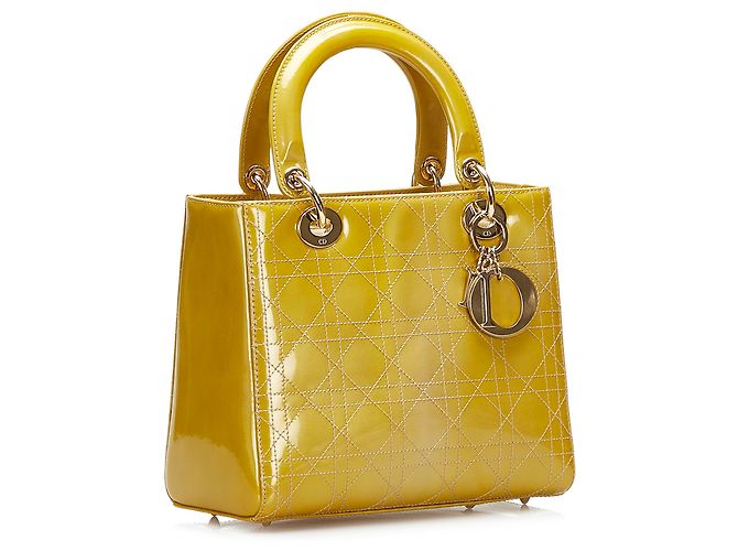 Dior Giallo Cannage Lady Dior - vista 2