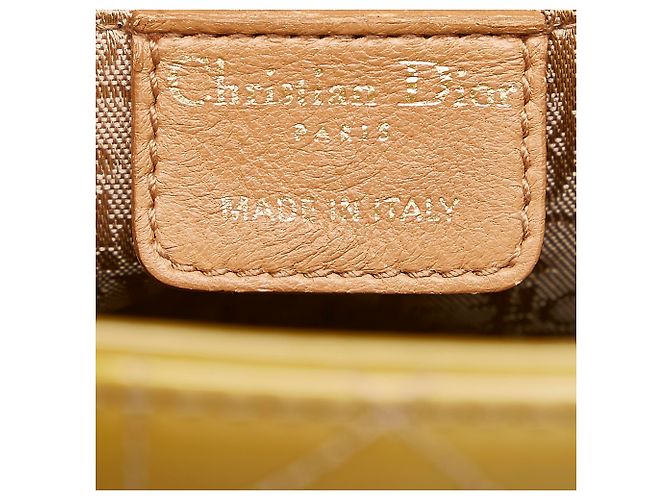 Dior Giallo Cannage Lady Dior - vista 6