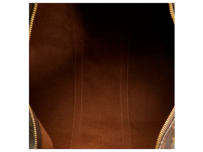 Louis Vuitton Brown Monogram Keepall Bandouliere 50 Castaño - vista 5