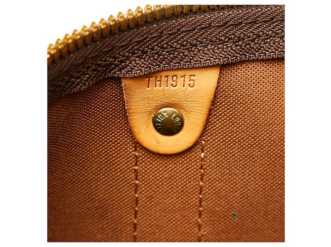 Louis Vuitton Brown Monogram Keepall Bandouliere 50 Castaño - vista 7