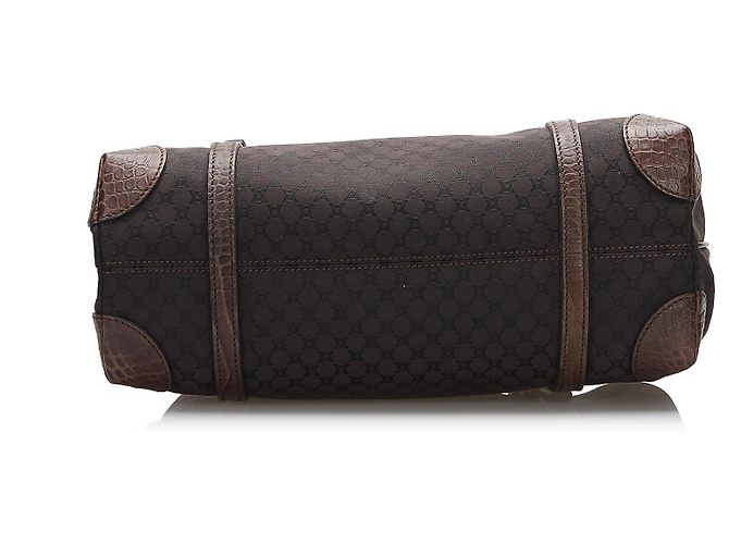 Céline Celine schwarze Makadam-Tasche - Ansicht 4