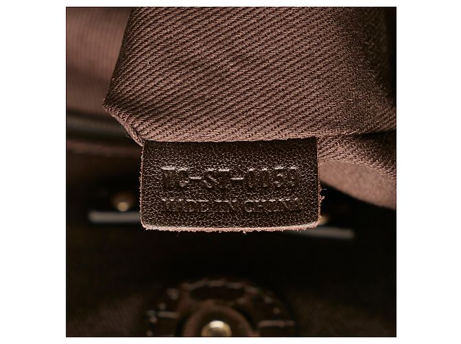 Céline Celine schwarze Makadam-Tasche - Ansicht 7