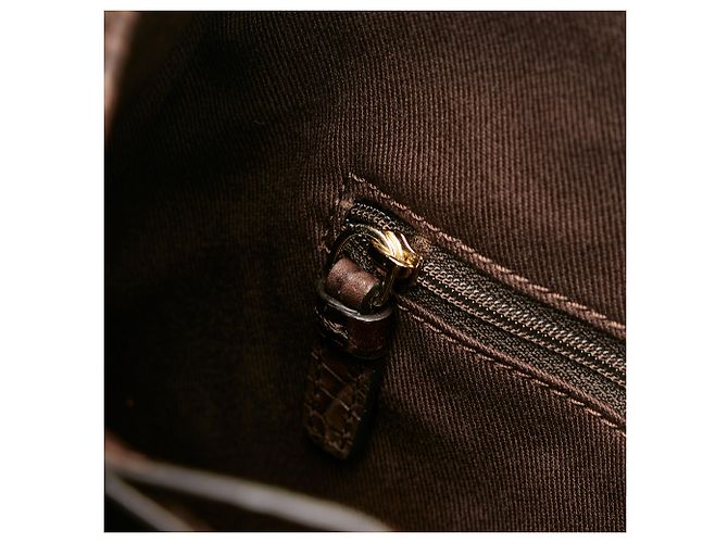 Céline Celine schwarze Makadam-Tasche - Ansicht 8