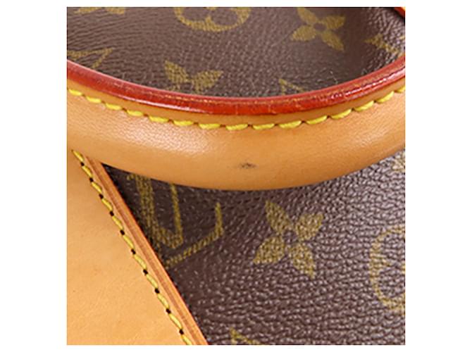Louis Vuitton Brown Monogram Keepall 45 Marrone - vista 11