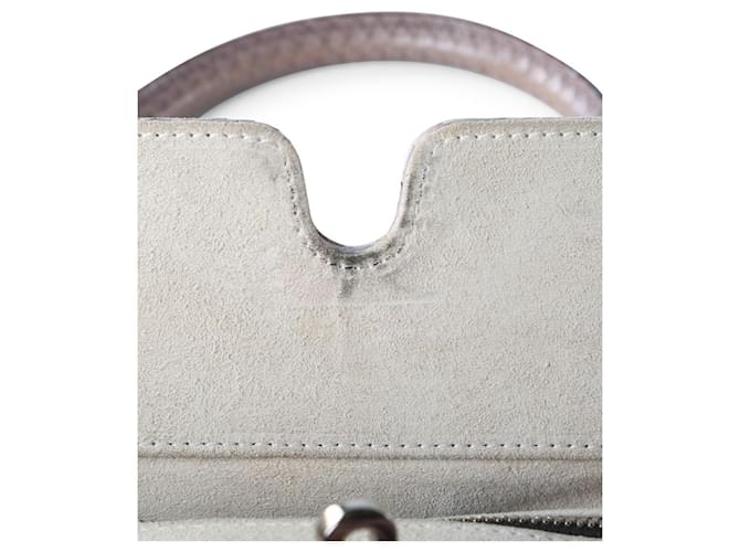 Zagliani Flieder Python Puffy Hobo Bag Lila - Ansicht 8