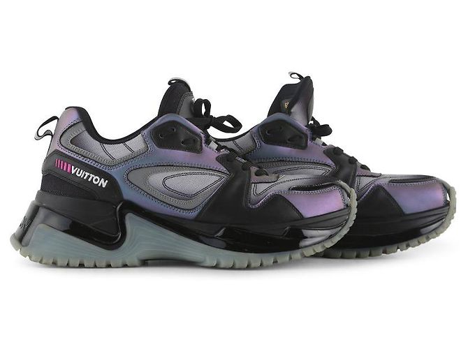 Sneakers Run Away Pulse di Louis Vuitton Grigio - vista 2