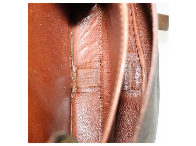 LOUIS VUITTON Monogram Cartouchiere MM Borsa a tracolla M51253 LV Auth em3671 Monogramma - vista 10