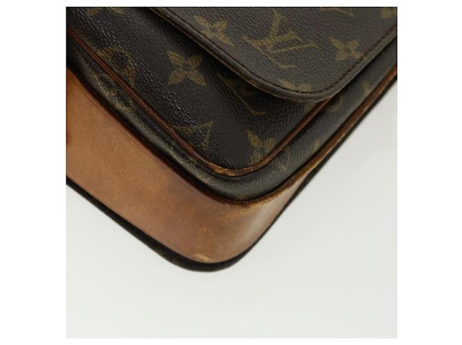 LOUIS VUITTON Monogram Cartouchiere MM Borsa a tracolla M51253 LV Auth em3671 Monogramma - vista 15